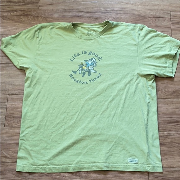 Life Is Good Other - Life is Good men’s Houston t-shirt